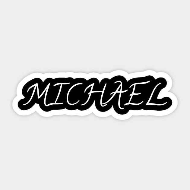 Michael Sticker by Mary shaw